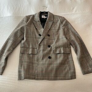 Plaid blazer